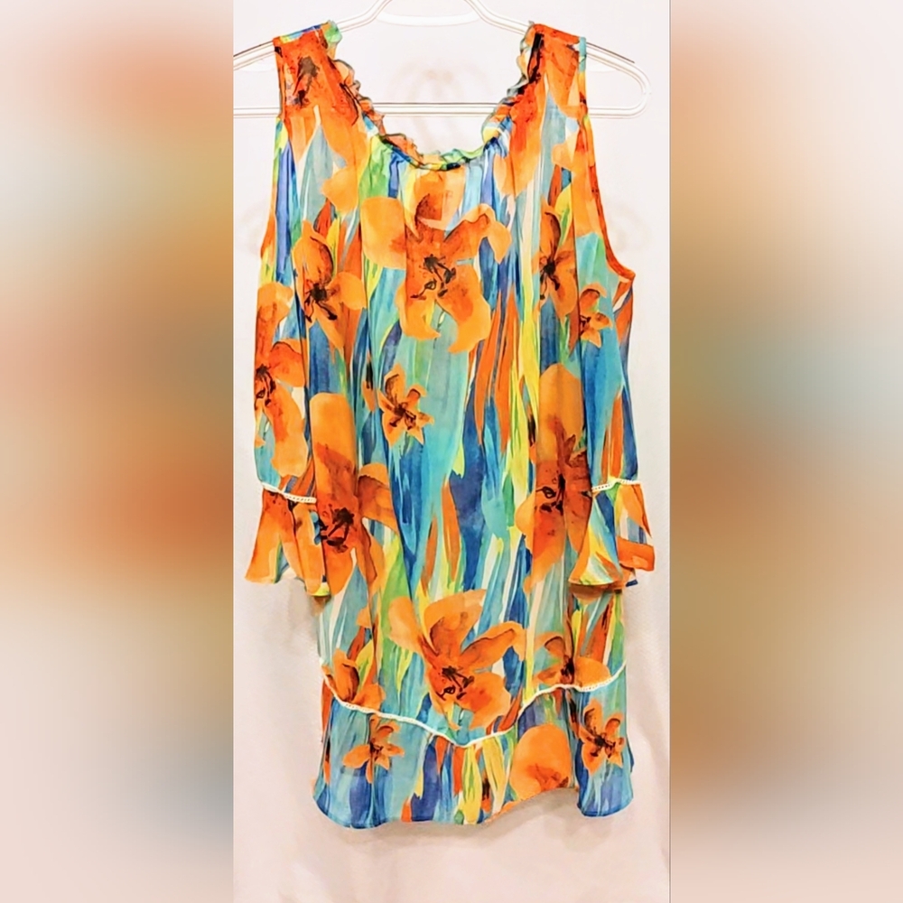 Blouse Catherine's 14/16 Cold Shoulder
